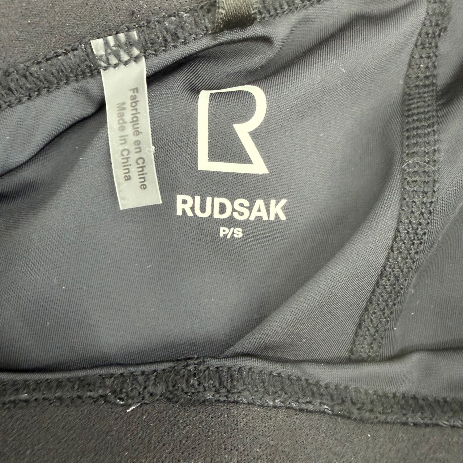 Rudsak Tali Leggings Women S Black Liquid Shine High Rise Athleisure Activewear — image 8 of 8